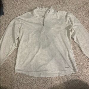 Patagonia Light Gray Quarter Zip